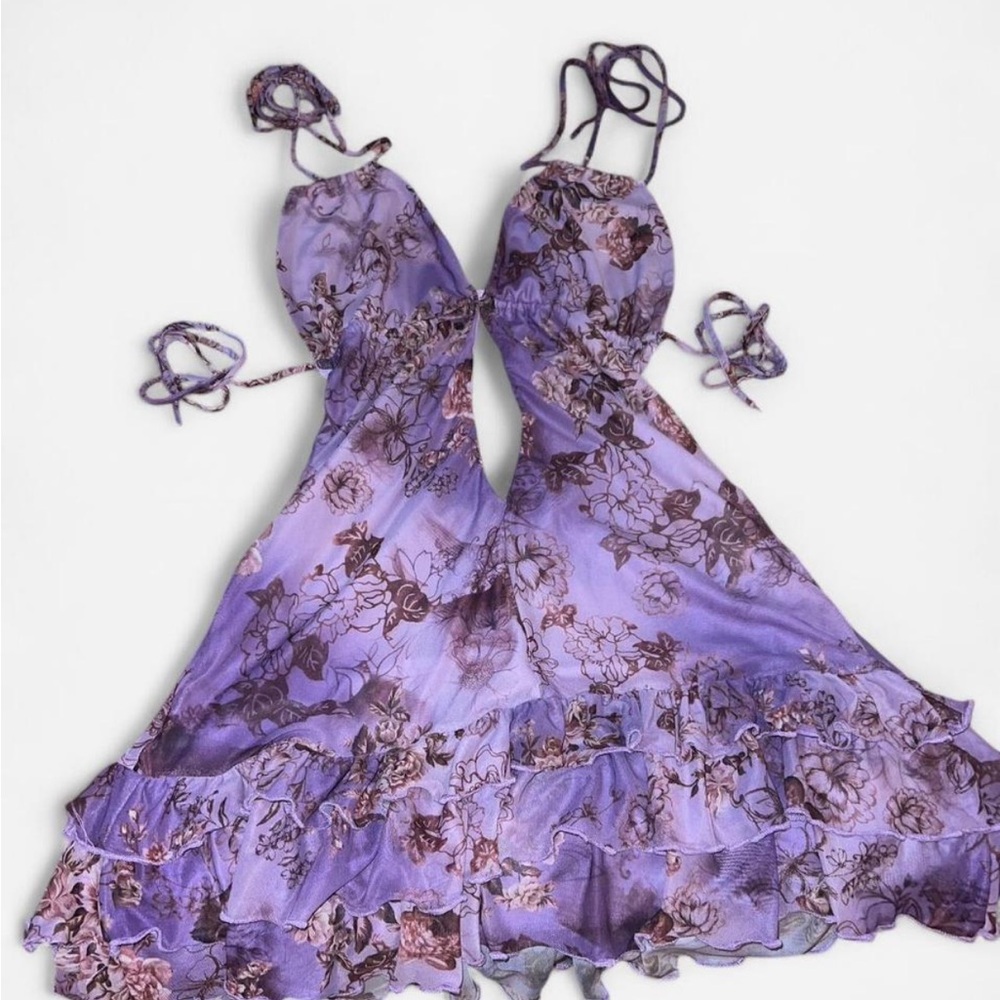 Purple dress